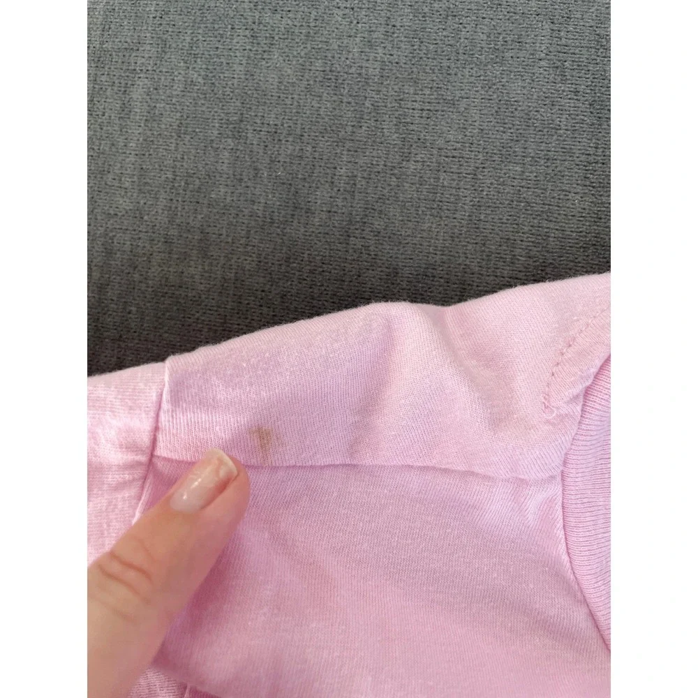 Hello Kitty Tee Girls S 6 Pink T Shirt Sanrio Short Sleeve Top 90s Y2K Kidcore